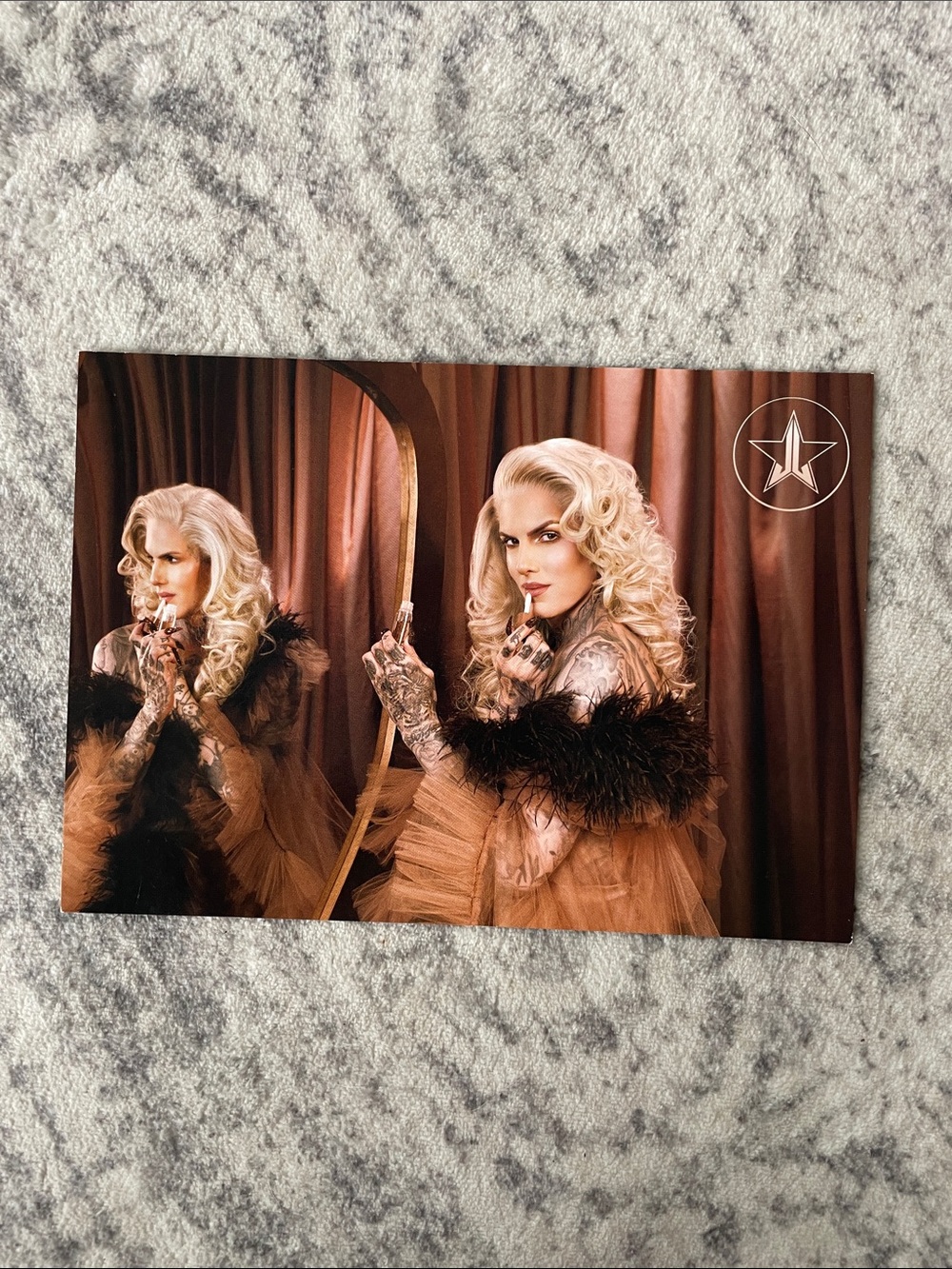 Jeffree Star Postcard